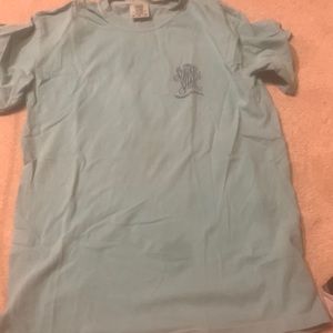 Teal shirt from rosemary beach